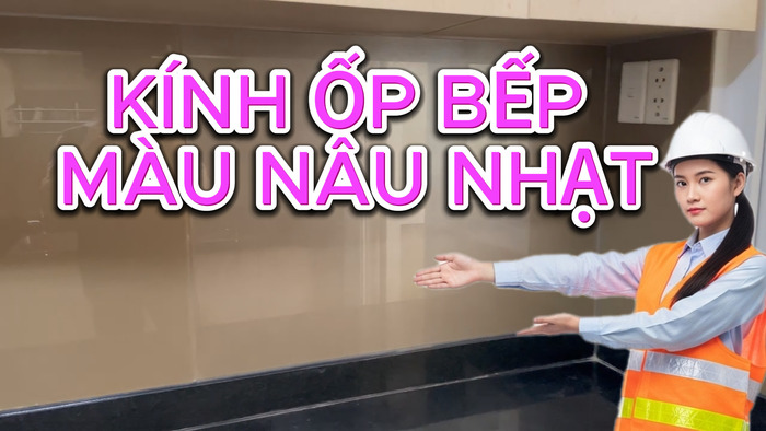Chiều Cao Và độ Dày Kính Bếp Tiêu Chuẩn